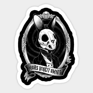 Gothic Rabbit - Cute Dark Gift Sticker